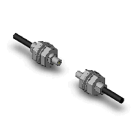 オムロン E32-T11R 2M 光電センサ用ファイバーユニット 透過形 柔軟 標準サイズ M4ねじ 曲げ半径R1