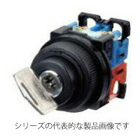富士電機　AR30JR-2A20A　φ30 キー形セレクタスイッチ 2ノッチ 接点構成 2a Aキー