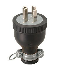 明工社 MP2526 接地3P20A ゴムプラグ