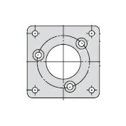 オムロン　E69-FBA　ロータリエンコーダ用アクセサリ E6B2-C　ロータリエンコダ用フランジ