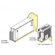 コーセル（cosel） F-PLA300-2 PLAシリーズ用取付金具 （正面 裏面取付）