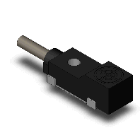 オムロン　E2S-W21 1M　超小型タイプ近接センサ 非シールド 直流2線式 検出距離2.5mm 動作モードNO 直流2線式有極 コード引き出しタイプ(1m) 検出面 上面