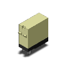 オムロン G2R-1-SN AC100/(110) ミニパワーリレー 1c 動作表示灯付き 5ピン プラグイン端子