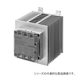 オムロン　G3PE-545B-3N DC12-24 ヒータ用ソリッドステート・リレー サイリスタ出力形(ヒータ用) 入力電圧DC12～24V 3a 出力45A　AC200～480V ゼロクロス機能 動作表示 ネジ端子