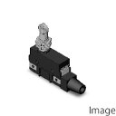 オムロン Z-15GW22A55-B5V マイクロスイッチ ヒンジ・ローラ・短レバー形(R26.6・φ9.5×4・樹脂ローラ) スナップアクション 自己復帰機構 単極双投形 接点1c ねじ締め端子防滴端子保護カバー付き
