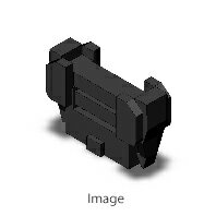 オムロン　XG4M-1030-U フラットケーブル用MILコネクタ・MILタイプソケット MILタイプソケットロック付きコネクタ ソケット（オープンエンドカバー付き）+ストレインリリーフセット（ロック付き） 10極