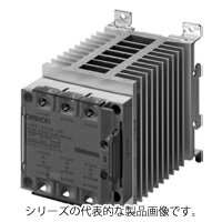 オムロン G3PE-225B-3N DC12-24 ヒータ用ソリッドステート リレー トライアック出力形(ヒータ用) 入力電圧DC12〜24V 3a 出力25A AC100〜240V ゼロクロス機能 動作表示 ネジ端子