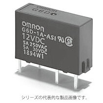 オムロン G6D-1A-ASI DC24 パワーリレー 接点構成1a プリント基板用端子