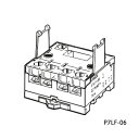 オムロン P7LF-06 表面接続 角形ソケット 6ピン用 M3.5ネジ端子 DINレール取付可