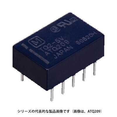 パナソニック　ATQ204　TQリレー　シングルスティブル型　標準プリント板用端子　DC24V　TQ2-24V