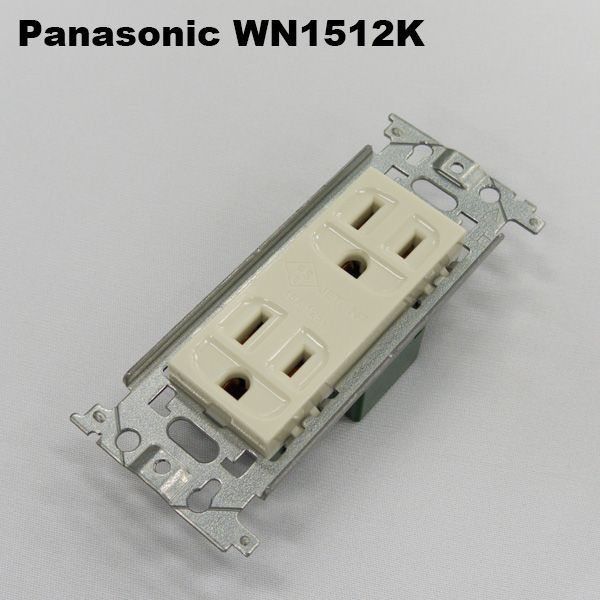 パナソニック WN1512K フルカラー 埋込接地ダブルコンセント