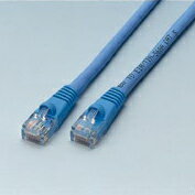 ユーボン　CAT5E-10L（10m）UTPケーブル（青）　CAT5eケーブル