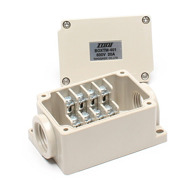 桼ܥBOXTM-401-UBIP67ѥܥåM3.5ͥüդ4ˡʡ20AˡW81xH40.5xD50mm...