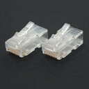 ユーボン RJ48-T（10個入） RJ48モジュラープラグ 単線用