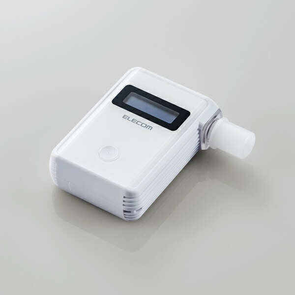 エレコム　HCS-AC01BTWH　アルコールチェッカー　改正道路交通法施行規則に対応！【在庫限り！】