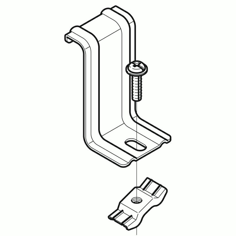 ネグロス電工　SRS1（1個）振れ止め金具