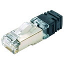 パンドウイット SPS6X88-C(100個入) カテゴリ6A用8極8芯モジュラープラグ シールド(STP) タイプ