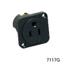 在庫品 7117G アメリカン電機 機器用アウトレット平刃形 接地形2P 15A 125V NEMA 5-15