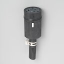 アメリカン電機 3624RW 3P 60A 250V コードコネクタボディ (ゴムカバー)