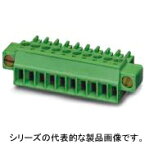 フエニックス・コンタクト　MC 1.5/4-STF-3.81　プリント基板用コネクタ　プラグ　定格電流8A　定格電圧160V　極数:4　ピッチ:3.81mm　クランプケージ仕様のねじ接続方式　色:緑　すず　PHOENIX　CONTACT