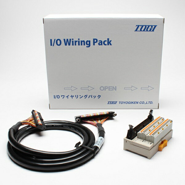 東洋技研　PCX-B-1　I/Oワイヤリングパック（PCX-1H40-TB34-M2-X　+　KB40N-4F1H-1MB）