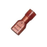 ニチフ　TMEDN 480509-FA-RCL（赤透明）(100PCS)　差込形接続端子　FA形　187シリーズ