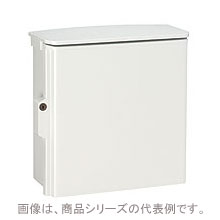 日東工業 OPK12-2525A キー付耐候プラボックス 屋根付 ヨコ250xタテ250xフカサ120mm