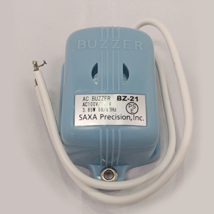 サクサプレシジョン　BZ-21BL AC100V 角型交流ブザー　（旧コビシ電機）
