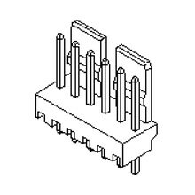 在庫品 5045-02A モレックス 5045シリーズ PCBヘッド 基板用ウエハーストレートタイプ 2極