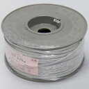 KHD VFF0.75SQ (灰) 100m 1巻(ボビン巻) 300V ビニル平形コード (RoHS対応)