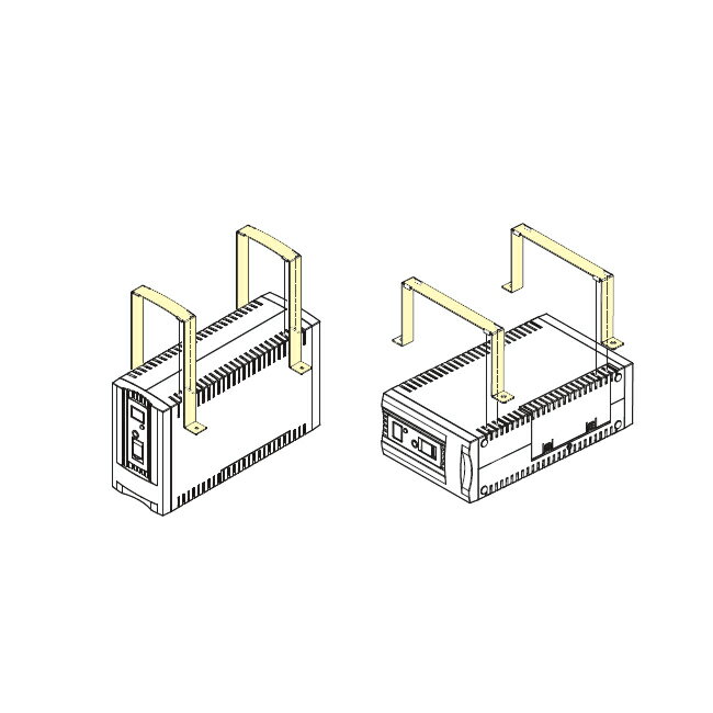 オムロンUPS BYP50S 取付金具(BY35S/BY50S用)