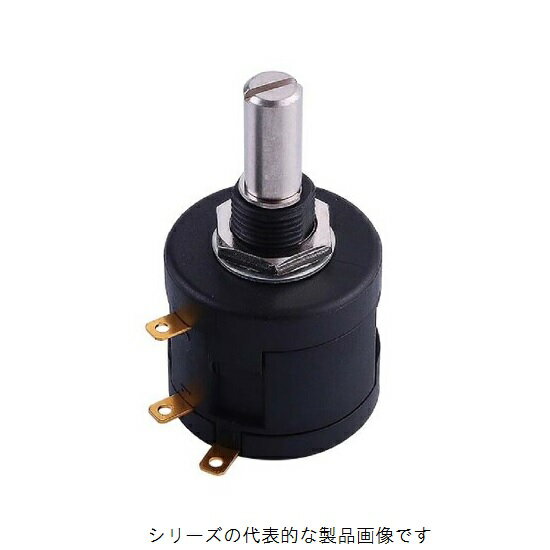 日本抵抗器製作所 RRT10 103 巻線多回転形ポテンショメータ 10回転 10kΩ シャフトD×L:φ6×21mm