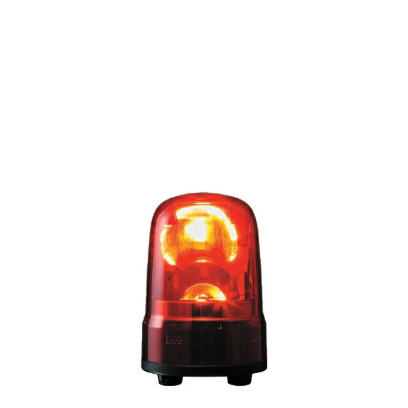 パトライト SKS-M2-R 小型回転灯 Φ80 AC100V 赤色 LEDタイプ AC電源プラグ付きコード