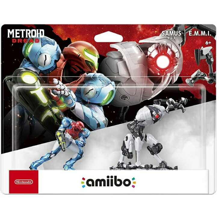 【新品未開封品】amiibo ダブルセット [サムス/E.M.M.I.](メトロイドシリーズ)