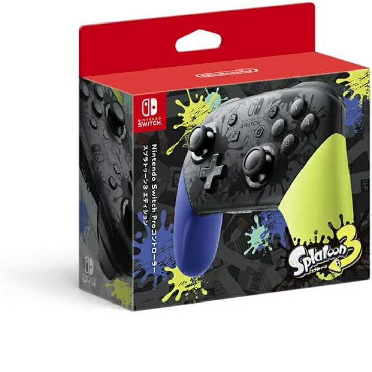 【任天堂純正品】Nintendo Switch Proコントローラー スプラトゥーン3エディションのサムネイル