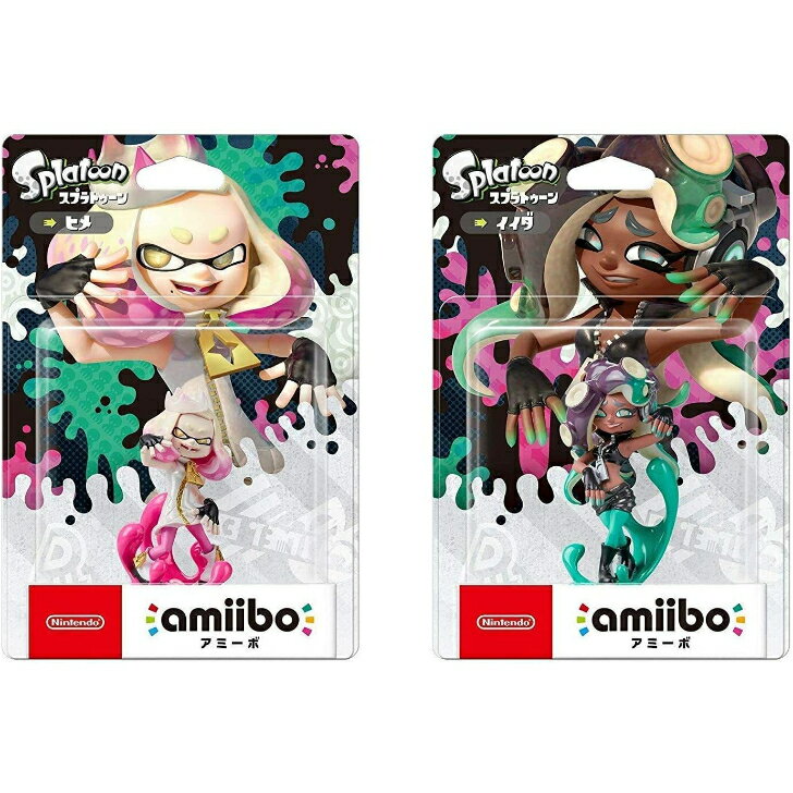 amiibo 2体セット[ヒメ/イイダ] (スプラトゥーンシリーズ)