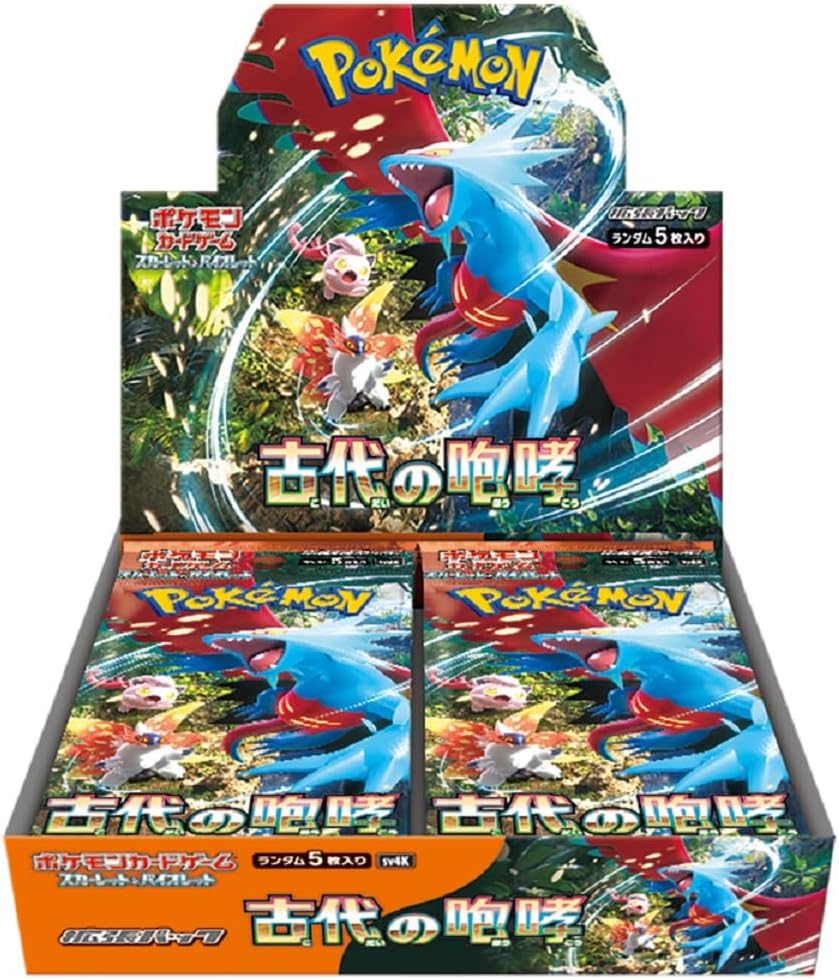 【1カートン12BOX】ポケモンカードゲーム スカーレット＆バイオレット 古代の咆哮