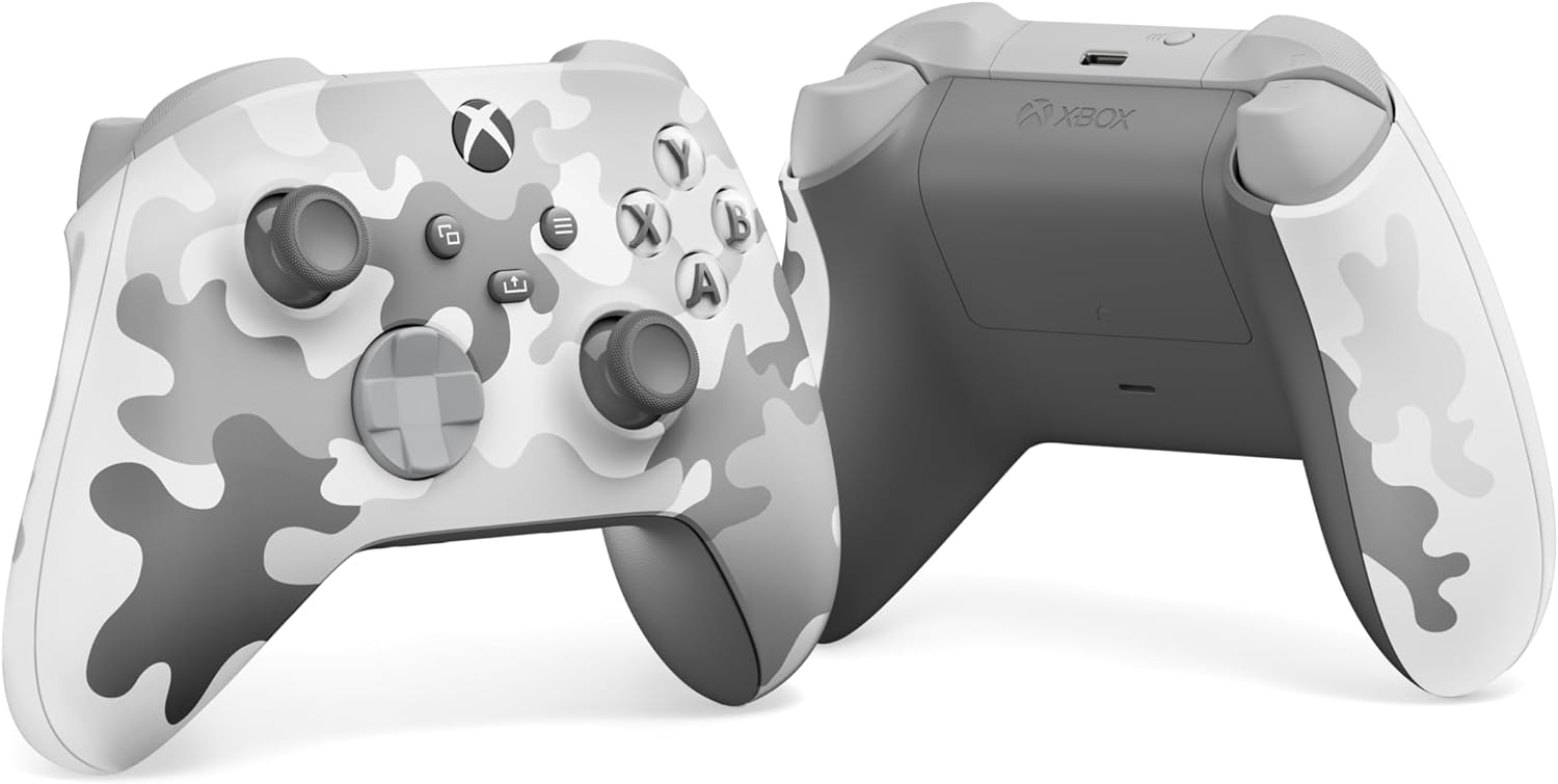 Xbox ワイヤレス コントローラー (アークティック カモ)
