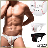 ベースボールTバックアイスシルクメンズGストリング野球ボールビキニブリーフセクシーメッシュローライズ3D下着ビルパンもっこりプリケツGTLINEFavolicファボリック