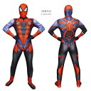 スパイダーマン 07 服 分離式 ゼンタイ フェイスマスク Zentai ヒーロー アメコミ 股間ファスナー付 覆面 全身タイツ ボディースーツ 大人用 仮装 コスチューム 衣装 cosplay ハロウィン GT-LINE