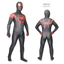 スパイダーマン 09 服 分離式 ゼンタイ フェイスマスク Zentai ヒーロー アメコミ 股間ファスナー付 覆面 全身タイツ ボディースーツ 大人用 仮装 コスチューム 衣装 cosplay ハロウィン GT-LINE