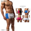 ツートーン クール&ドライ ローライズ ボクサー 速乾 ツートンカラー メンズボクサー ブリーフ もっこり 水着 インナー プリケツ マッチョ トレーニング GTLINE Favolic ファボリック