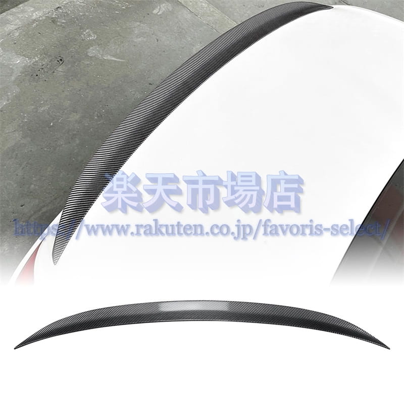 高品質ABS プラスチックパッケージ内容： リアトランクスポイラーリップウィング 1個愛車のスポーティな外観を劇的に向上させます