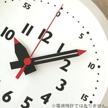 【期間限定ポイント10倍】 知育時計 置き時計 レムノス LEMNOS ふんぷんくろっく fun pun clock for table 知育クロック ステップムーブメント YD18-04