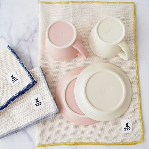 かもしか道具店 食器のふきん ふきん 綿100% 日本製 吸水 速乾 ループ付き 大きめ ...