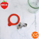 WECK ゴムパッキン & クリップ セット XS 密閉保存 煮沸密閉 ウェック 保存容器 保存瓶 WE-009S