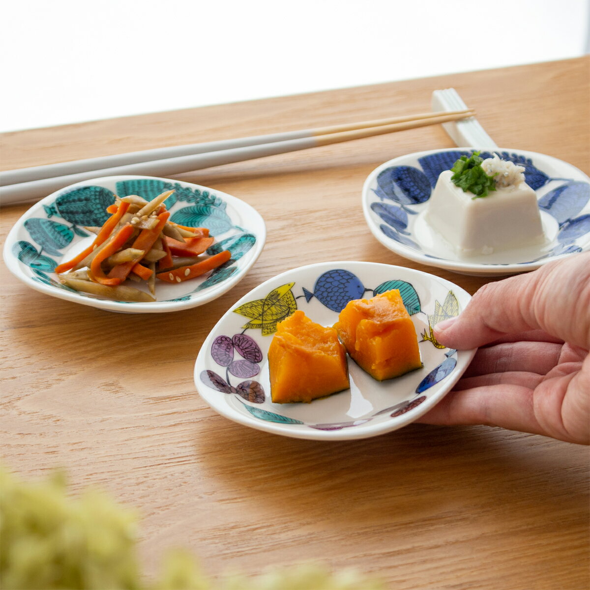 【クーポン対象 3/11 10:59まで】 POTPURRI ポトペリー 小皿 3枚 セット ギフト BOX入り Cirkus Trio Plate S シルクス トリオプレート 取り皿 プレート