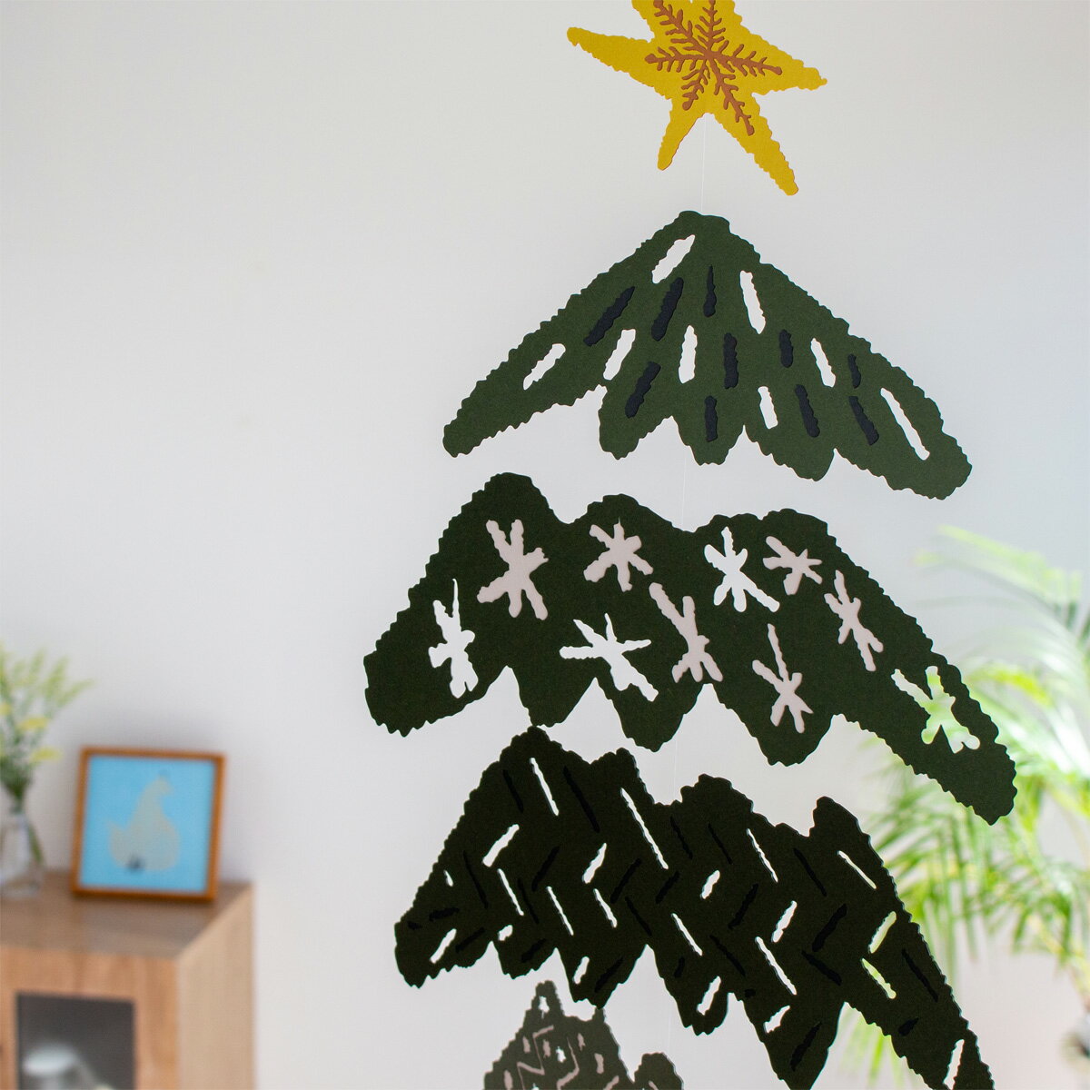 モビール クリスマスモビール マニュモビールズ クリスマス 飾り 子供部屋 子供 赤...