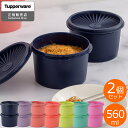 タッパーウェア Tupperware ミニデコレーター2個セット 560ml 密封 密閉 保存容器 タッパー 食洗機対応 ストッカー 10年保証