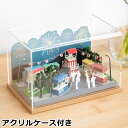 【期間限定SALE】 ペーパークラフトキット アクリルケース付き 日本の四季 夏の花火大会 ミニチュア 紙風景 Jeantopia ジントピア おしゃれ ナチュ...